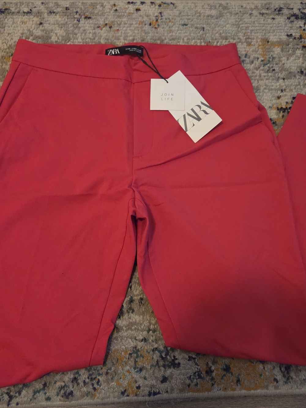Zara Hot Pink Women's Pants